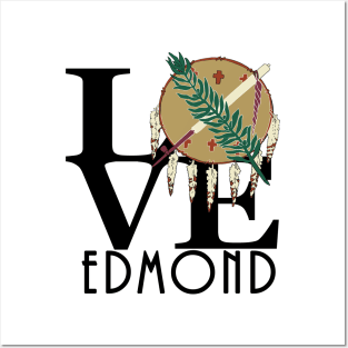 LOVE Edmond Oklahoma Posters and Art